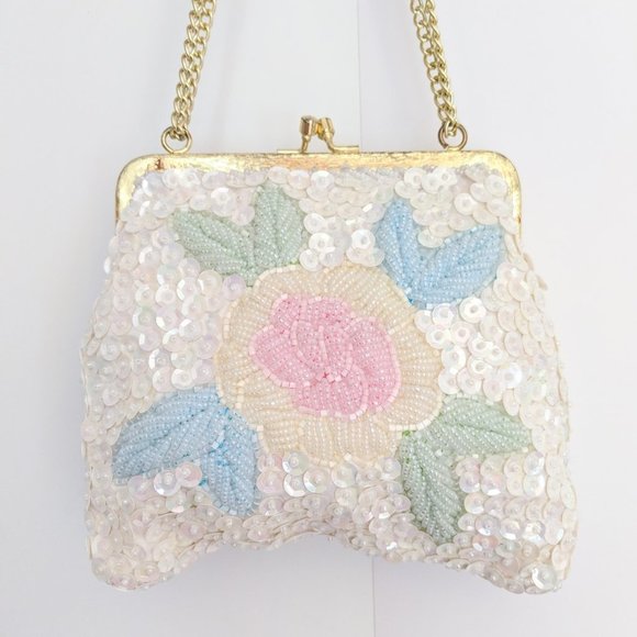 LA REGALE Vintage 1960's Hand Made Evening Bag - Picture 2 of 6